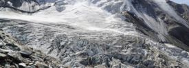 Zustieg zum Triftgletscher